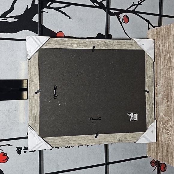 Wood Framed 8x10 Red Cardinal Love Birds‎ Watercolor Oil Painting - Picture 7 of 9